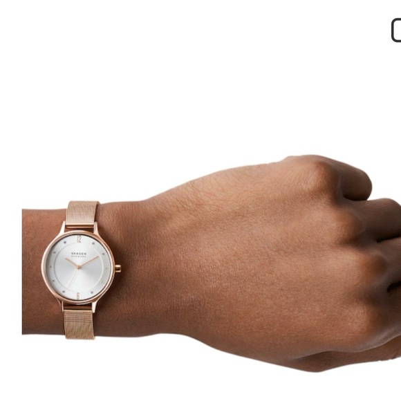 Skagen Women\'s Watch with Rose Gold Mesh Band main image 9